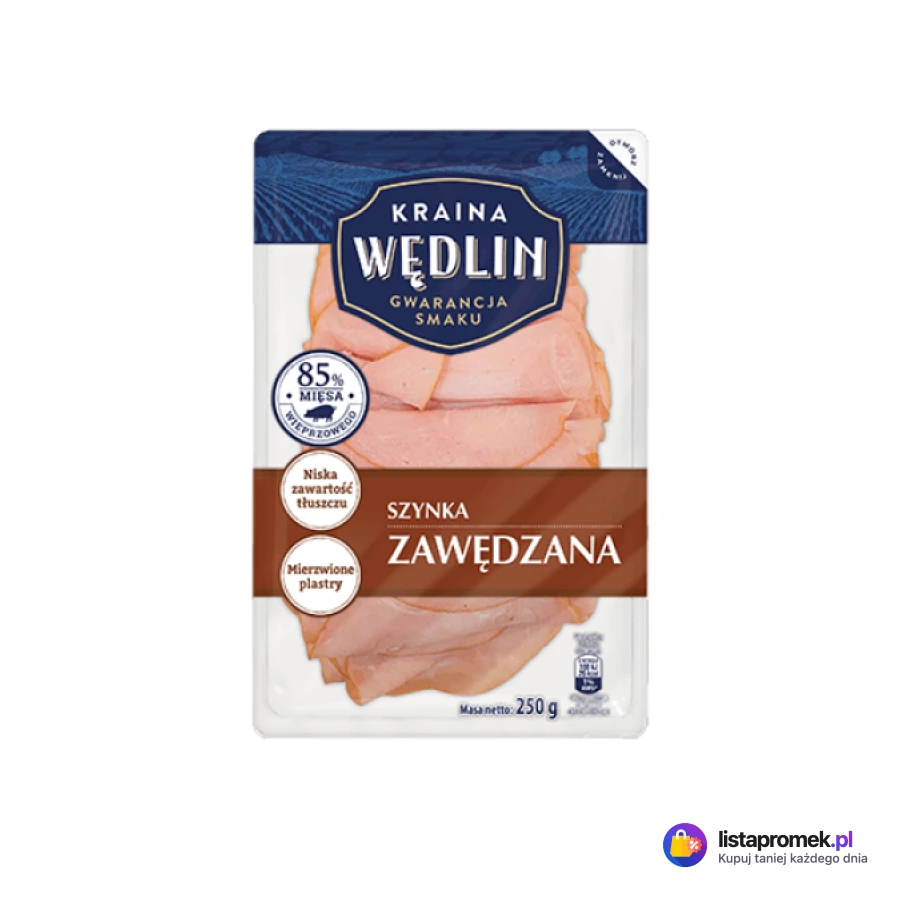 Szynka zawędzana Kraina Wędlin