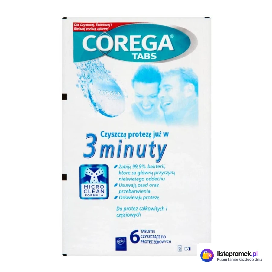 Tabletki czyszczące Corega Tabs