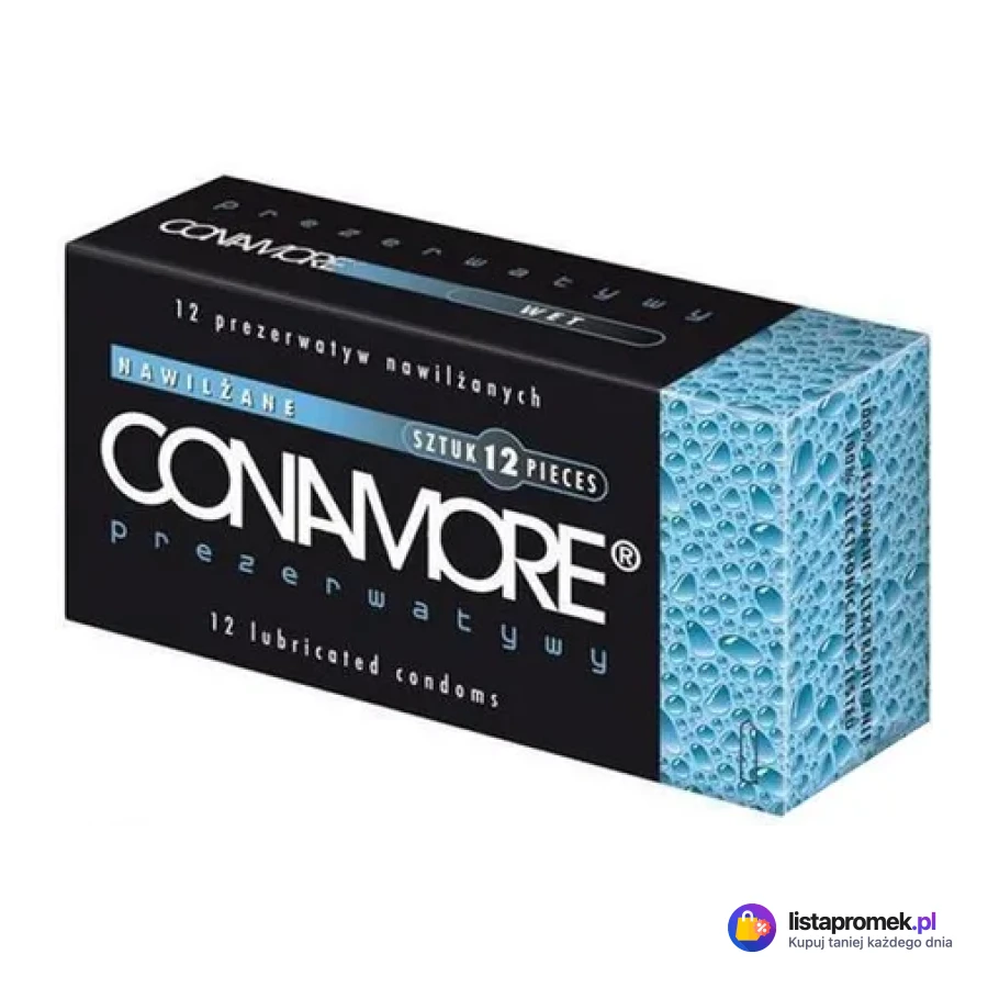 Prezerwatywy Conamore Wet