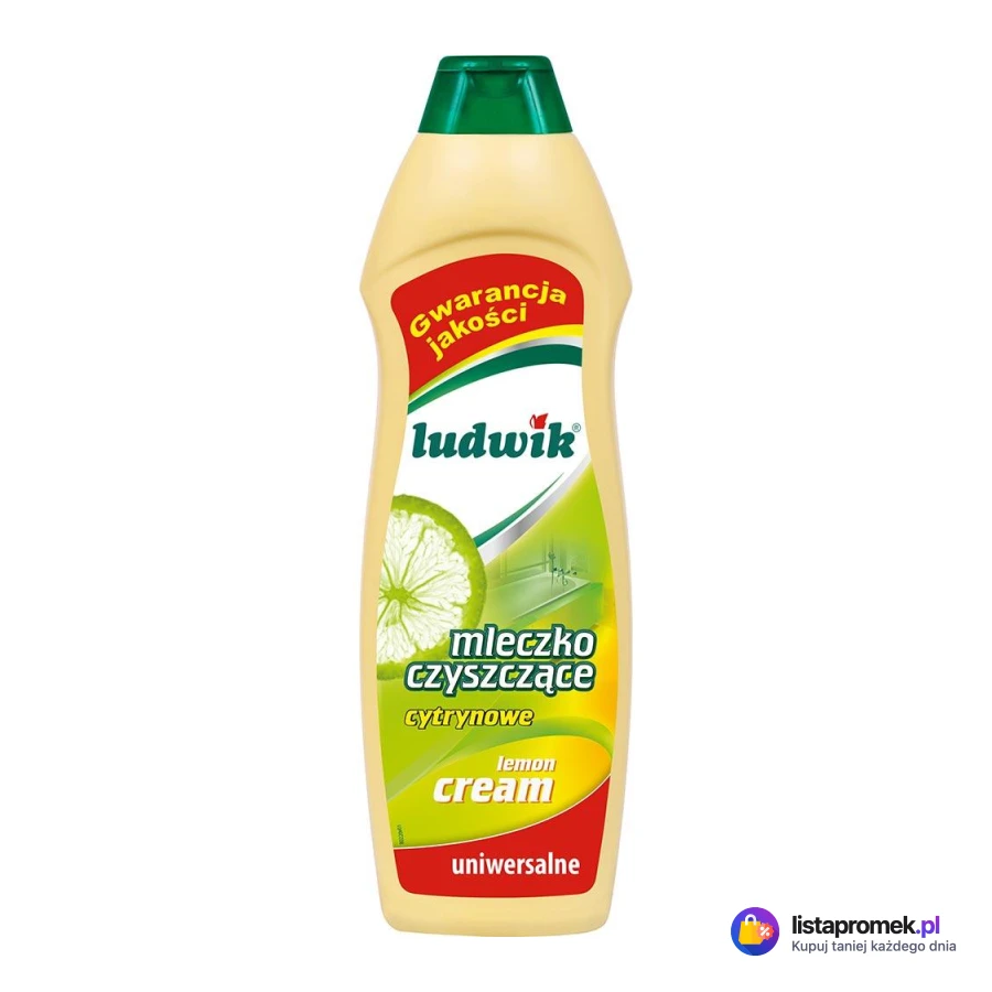Mleczko czyszczące cytrynowe