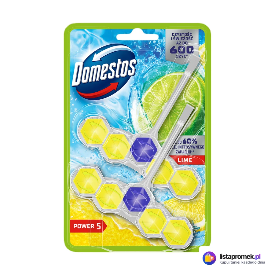 Kostka do WC Power 5 Domestos