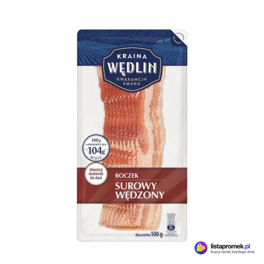 Boczek wędzony Kraina Wędlin