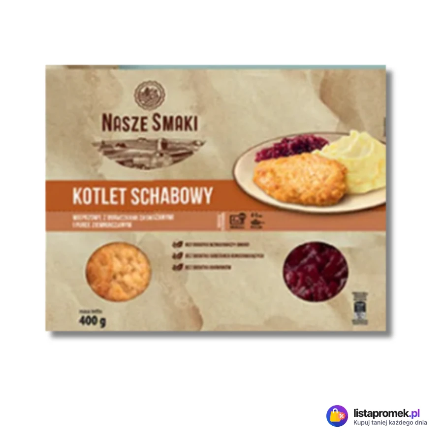 Kotlet schabowy lub kotlet de volaille Nasze Smaki
