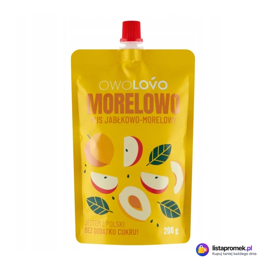 Mus Owolowo 100% owoców, różne rodzaje