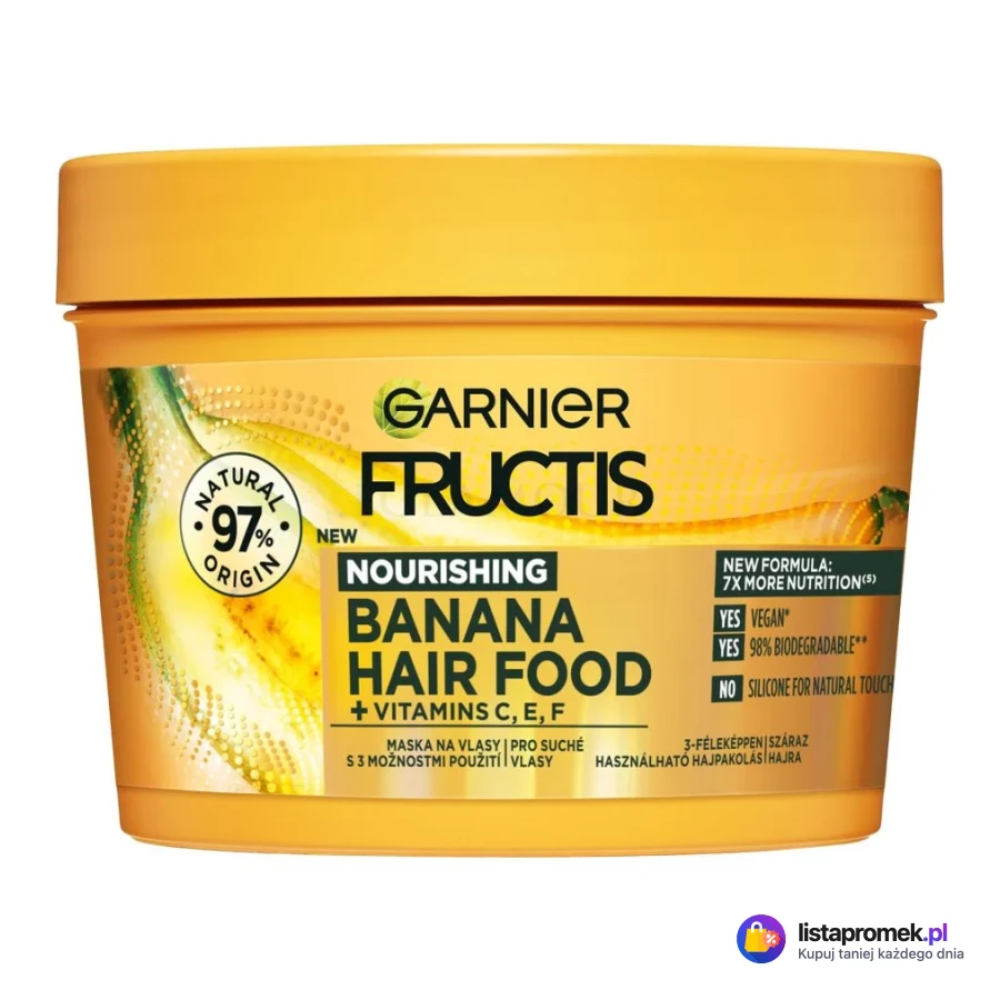 Maska do włosów Garnier Fructis Hair Food, 400 ml
