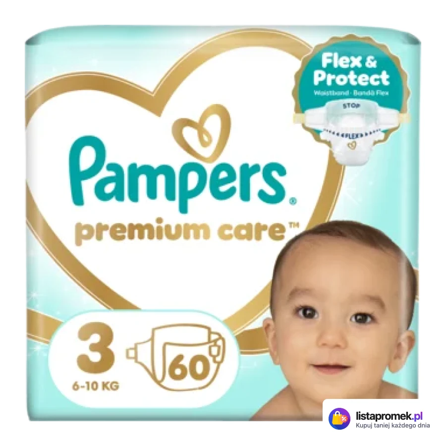 Pieluchy Pampers Premium Care S3, S5, S6