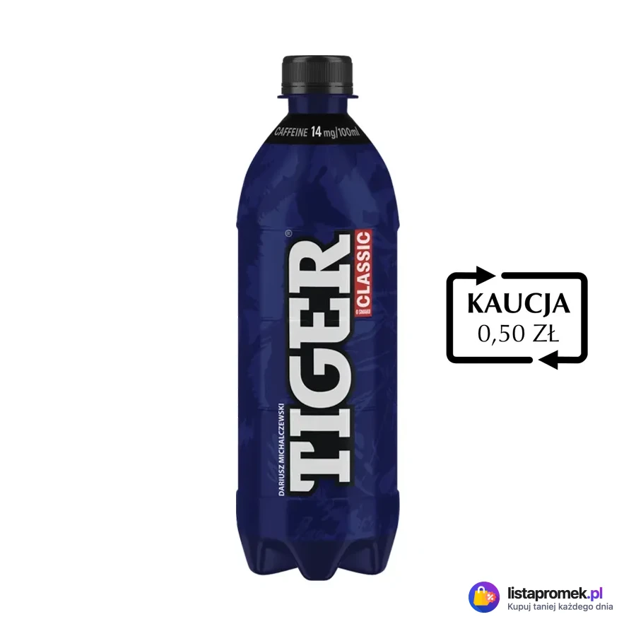 Napój energetyczny Tiger różne rodzaje
