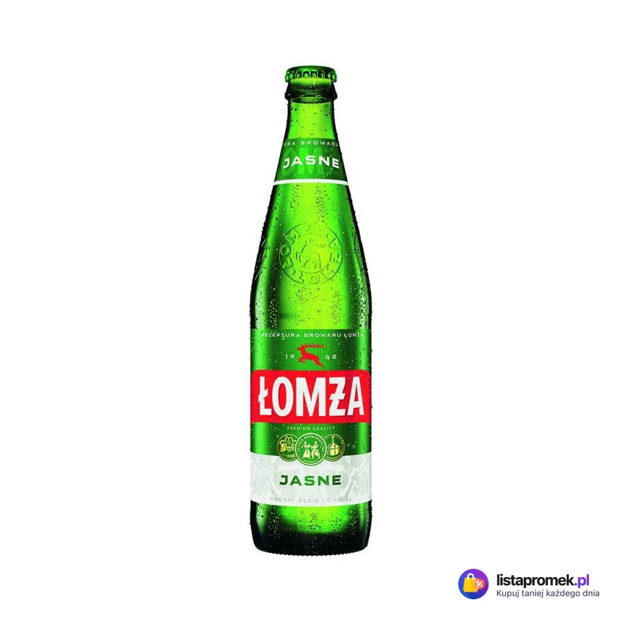 Piwo Łomża Jasne