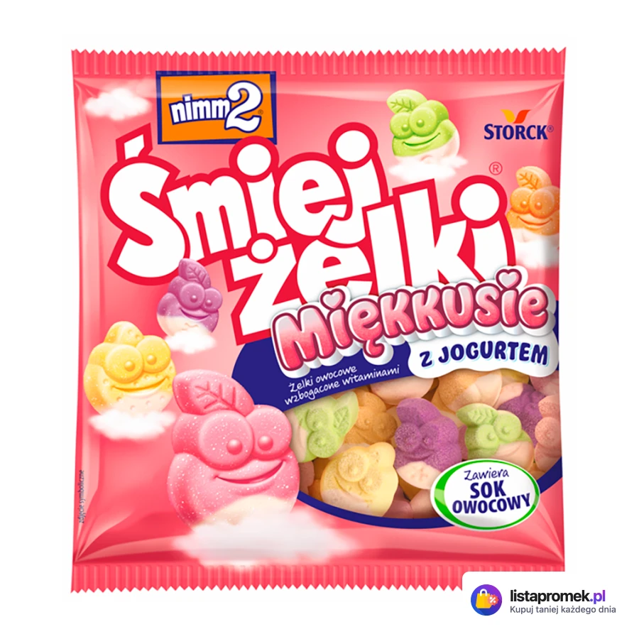 Żelki Śmiejżelki, różne rodzaje