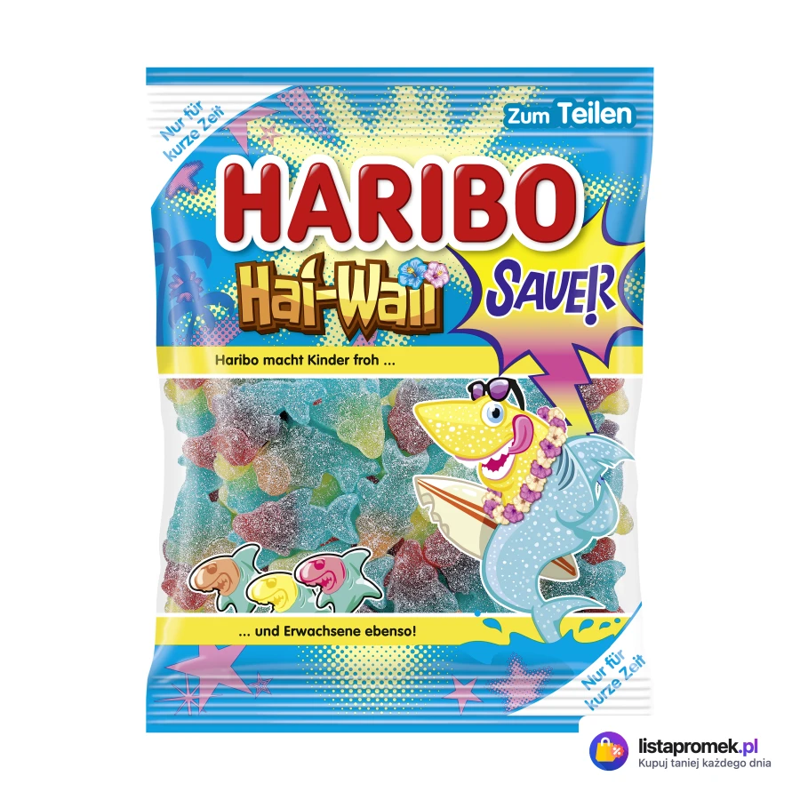 Żelki Haribo, różne rodzaje