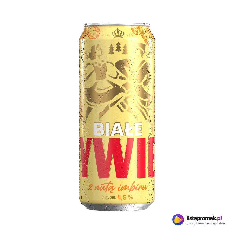 Napój piwny Żywiec Białe imbir