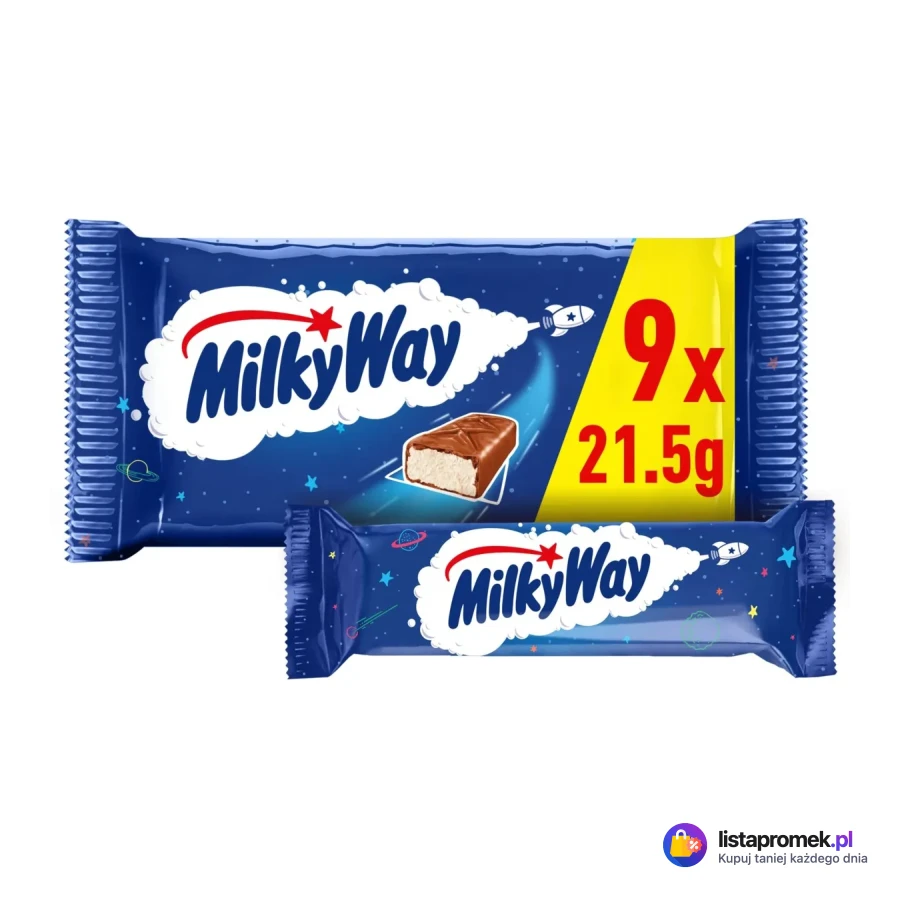 Frytki + Drażetki Skittles lub Baton Milky Way