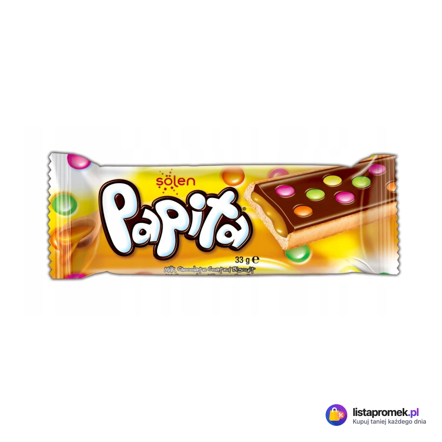 Ciastko Papita karmelowe, mleczne