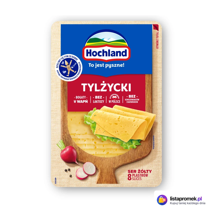 Ser żółty tylżycki, gouda, maasdamer