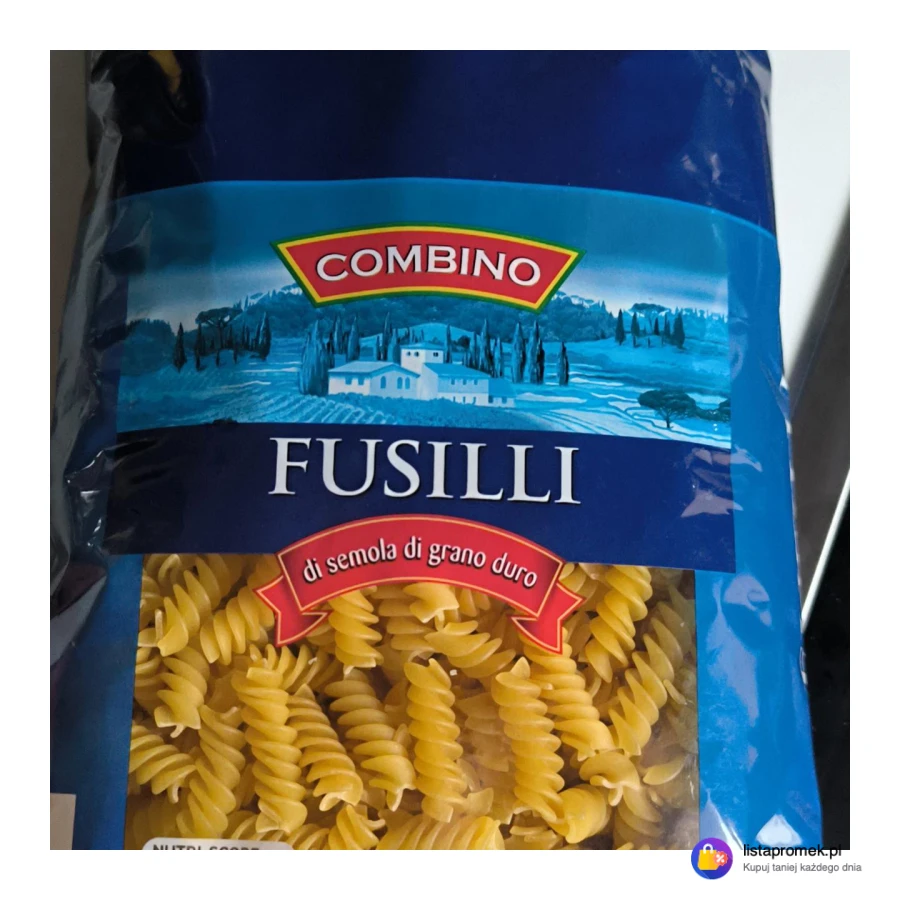 Makaron 100% warzywny fusilli lub pene